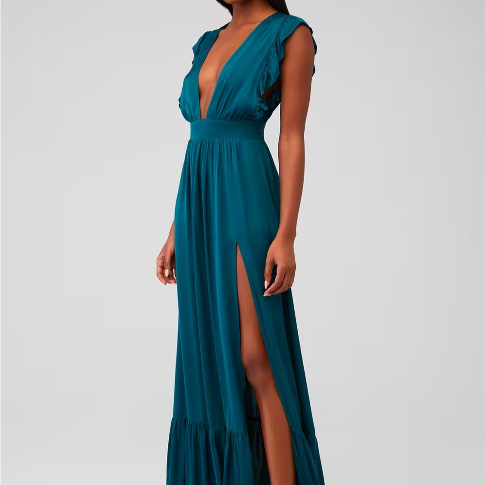 Stillwater Teal Evening Gown